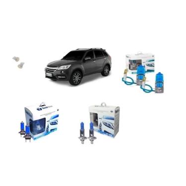 Imagem de Farol Lifan X60 2013/17 Lâmpadas 8500K Tech One