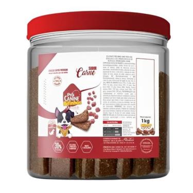 Imagem de Petisco Cachorro Pet Bifinho Super Premium PróSnacks Pote 1Kg - PróCan