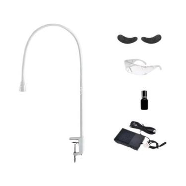 Imagem de Lâmpada UV De 10W Com Interruptor De Pé Para Secagem Rápida De Extensã