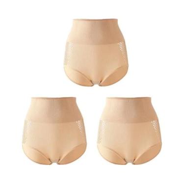 Imagem de Calcinha Modeladora De Cintura Alta Com Controle Abdominal Vazado Para