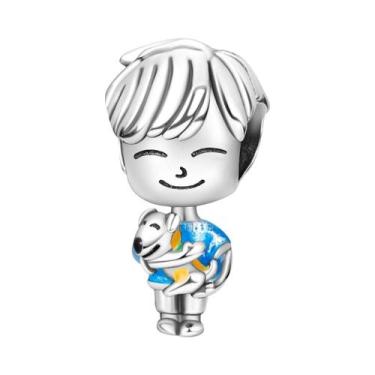 Imagem de Pingentes De Prata Para Casais, Meninos E Meninas, Com Zircônias, Para