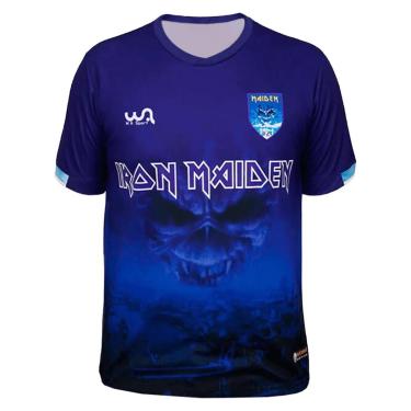 Imagem de Camiseta Wa Sport Masculino Iron Maiden Futebol Manga Curta-Masculino