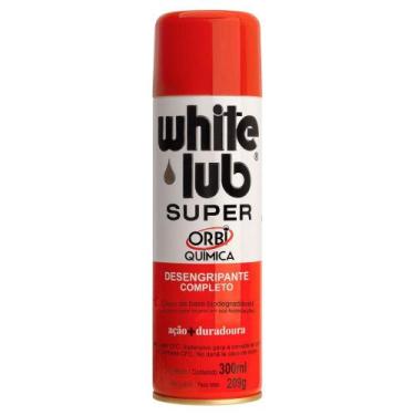 Imagem de Desengripante Lubrificante Spray White Lub 209g 300mL Orbi