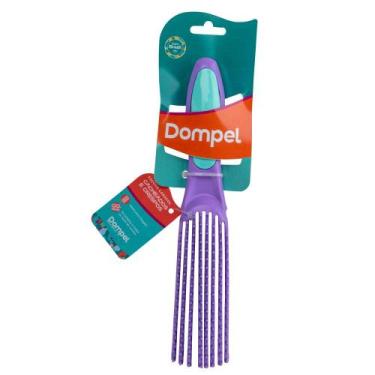 Imagem de Escova de Cabelo para Cabelos Cacheados Desembaraçadora Caracol Cor Vi