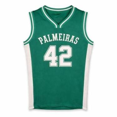 Imagem de Regata Basquete Palmeiras Verde Licenciada Betel-Masculino