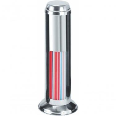 Imagem de Porta Canudos Inox Bar Restaurantes Lanchonetes Kit 3 Unidades Organizador Aço Inoxidável AISI 430 Inox Higipack