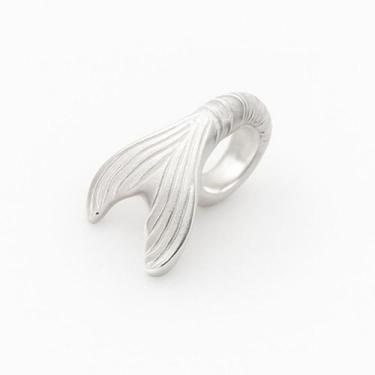 Imagem de Berloque Praia em Prata Legítima 925 - MIT Joias, Rabo sereia