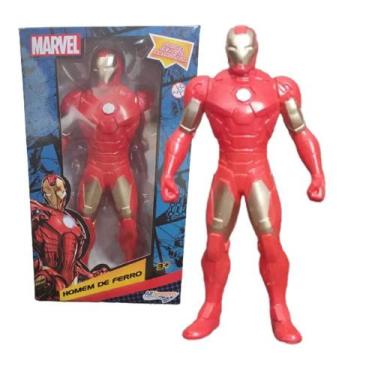 Imagem de Boneco Marvel Homem de Ferro 22cm - Figura de Ação