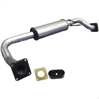 Imagem de Escapamento Abafador S10 Cabine Dupla  Estendida 2.2 1997 - ScapJá