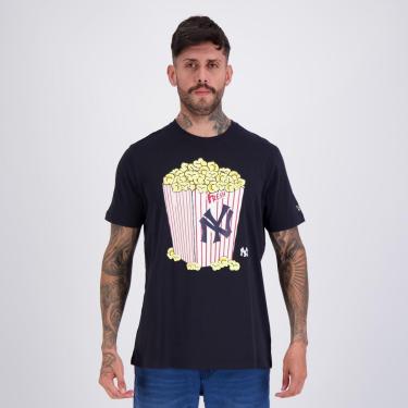 Imagem de Camiseta New Era MLB New York Yankees Popcorn Masculina-Masculino