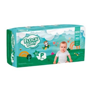 Imagem de Fralda Descartável Sempre Sequinha Mega Flock Baby P 42 Unidades