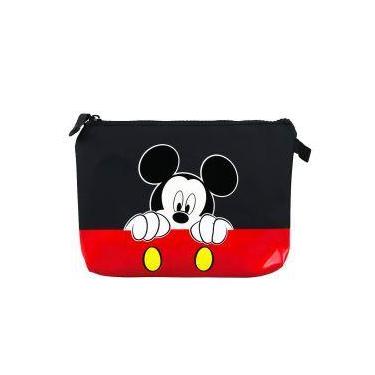 Imagem de Necessaire retangular mickey assinatura 15x3x21cm - disney