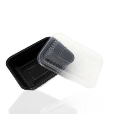 Imagem de Bandeja PP3 700ml Preta C/200 Starpack