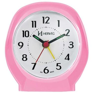 Imagem de Despertador Quartz Herweg Ref: 2634-036 Rosa