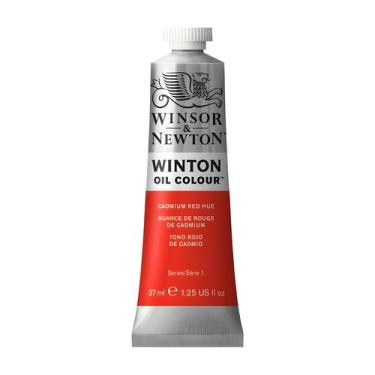 Imagem de Tinta Oleo Winton 37ml Winsor & Newton Sr1 Escolha Cor, CADMIUM RED HU