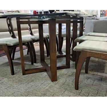Imagem de Base mesa de Jantar Madeira - Via Decor