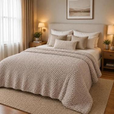 Imagem de Manta Microfibra Fleece Queen 2,20x2,40m 280g/m² CS Júnior - Appel, Ar