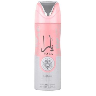 Imagem de Lattafa Yara Rosa Perfumed Spray Desodorante Árabe 200ml - lattafa-per