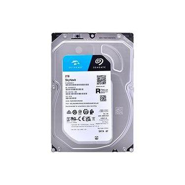 Imagem de HD Seagate SkyHawk 2TB 3.5 SATA 3 5400RPM ST2000VX017 Vigilância Segur