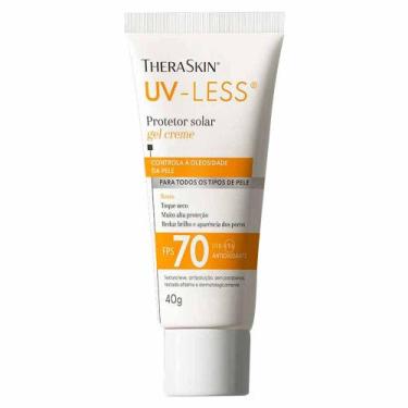 Imagem de Protetor Solar Facial Gel CremeTheraSkin UV-Less FPS70 40g, Incolor