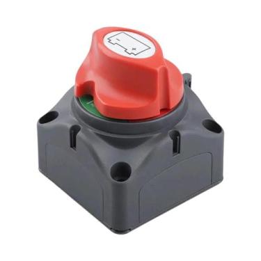 Imagem de Chave Seletora/Isoladora Rotativa De Bateria 12V-50V 100A-300A Para Ca