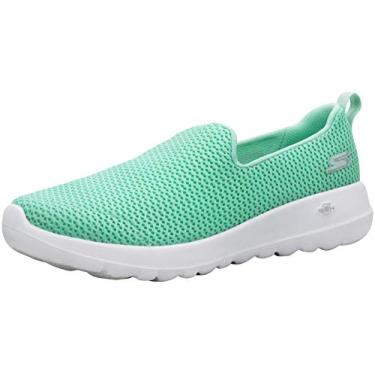 Imagem de Skechers Women's Go Walk Joy Walking Shoe, Mint, 11 M US