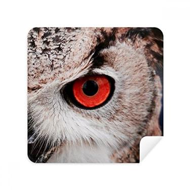 Imagem de Pcture Organismo Terrestre Animal Coruja Óculos Pano Limpador de Tela Tecido Camurça Pacote com 2