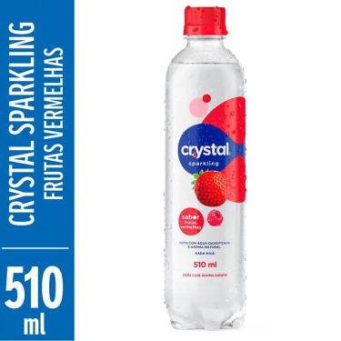 Imagem de Água Saborizada Crystal Sparkling Sabor Frutas Vermelhas 510ml