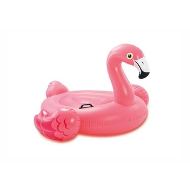 Imagem de Boia Inflável Flamingo Rosa Intex Piscina PVC Médio 142cm