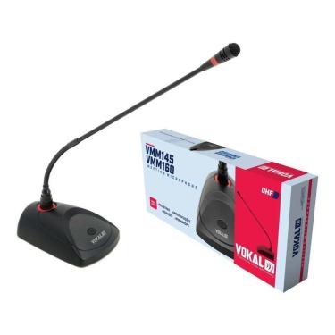Imagem de Microfone Gooseneck Vokal De Mesa Vmm145 45Cm Para Conferência