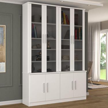 Imagem de Estante para Livros 8 Portas Foscarini Branco