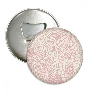 Imagem de Abridor de garrafas de tinta de planta linha de flores de sol ímã de geladeira emblema multifuncional