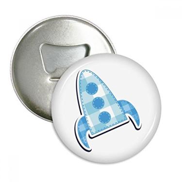 Imagem de Universe Alien Monster Spacecraft abridor de garrafas ímã de geladeira emblema multifuncional