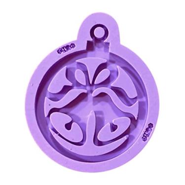 Imagem de Confeitaria dos Moldes, R299 Molde de silicone natal enfeite árvore sino resina decorar