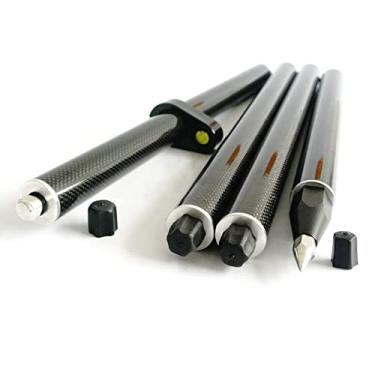 Imagem de 2M Prism Pole Surveying Carbon Fiber Survey 4 polos GPS Tipo de pesquisa Estação total