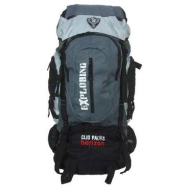 Imagem de Mochila Camping Trilha 70 Litros MC5386 Clio - Cinza
