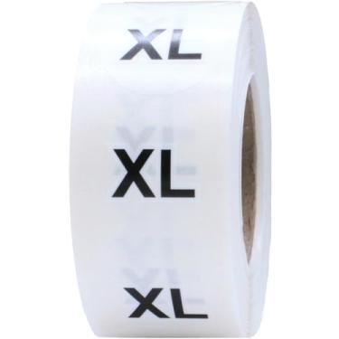 Imagem de Etiquetas de tamanho moderno redondas transparentes de 1,9 cm, Xl, 3/4" Circle