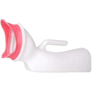 Imagem de Mictório portátil para cama masculina/feminina - garrafa de xixi para incontinência para idosos, deficientes, crianças ou adultos acamados - coletor de urina de 1200ML