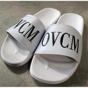 Imagem de Chinelo Overcome "OVCM" Branco-Unissex