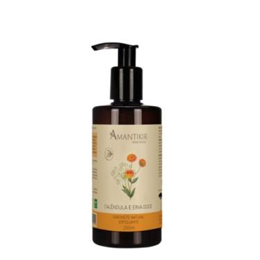 Imagem de Sabonete Líquido Natural Esfoliante de Calêndula e Erva Doce – 250ml