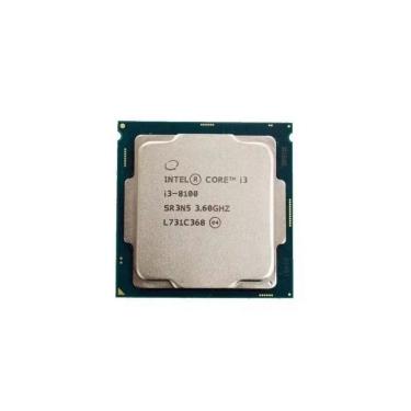 Imagem de Processador Intel Core i3-8100 LGA 1151 3.6GHz 6MB Cache UHD Intel 630 Tray S/ Cooler - CM8068403377308