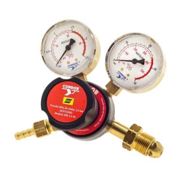 Imagem de Regulador de Pressão Acetileno para Cilindros 405113 CONDOR