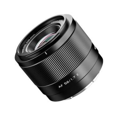 Imagem de VILTROX Lente 56 mm f1.7 E para Sony e-Mount 56 mm F1.7 E Lente Retrato de Abertura Grande APS-C Compatível com Sony a6000 a6100 a6300 a6400 a6500 a6600 a6700 a7iv a7rv ZV-E10