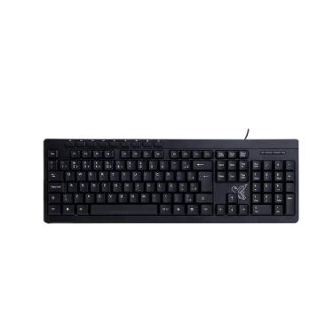 Imagem de Teclado multimidia sk-2030 com fio usb2.0 preto - MAXPRINT
