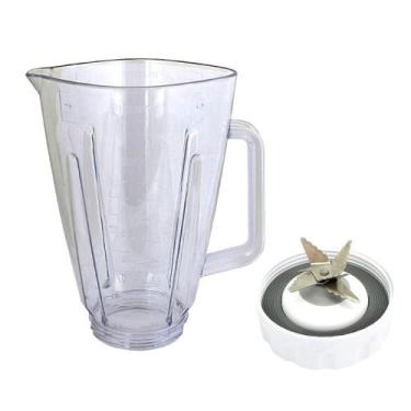 Imagem de Copo S/ Alça C/faca P/ Liquidificador Walita Ri2240 Original - Philips