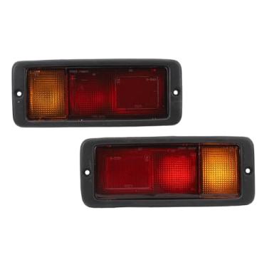Imagem de 1 par Conjunto de Luz de Nevoeiro do Para-choque Traseiro Mr124964 Lâmpada de Neblina Traseira Substituição para Pajero Montero Sapgun 1991 a 1999 Luzes Externas do Carro