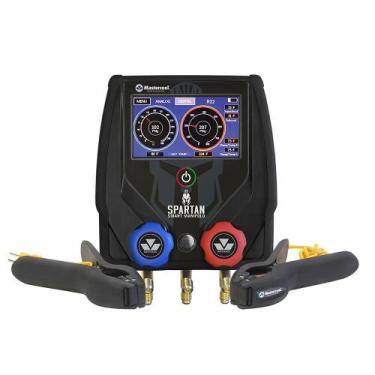 Imagem de Manifold Digital De 2 Vias 3 Mangueiras 150cm Com Bluetooth Mastercool