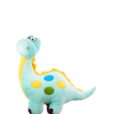 Imagem de Dinossauro de Pelúcia Azul Pescoçudo 85 Cm - Fofy