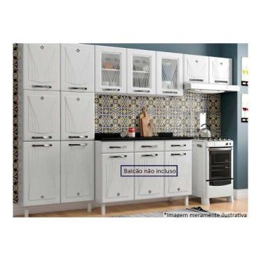 Imagem de Kit de Cozinha Modulada 3 Peças Star New (2 Armários + 1 Paneleiro) CP