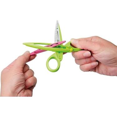 Imagem de Tesoura Decorativa Creativ Maped com 2 modelos de cortes